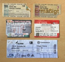 Alte tickets hertha bsc - alte, bsc,fc