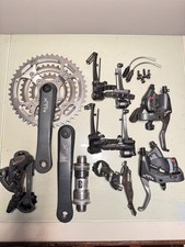 Shimano XTR M952 Mega 9 Speed Retro Komplettgruppe mit Kurbellänge 175 * V-Brake