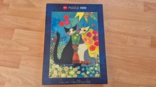 Heye-Puzzle "Flowerbed", Rosina Wachtmeister,  1000 Teile - neuwertig