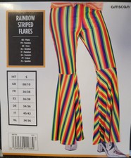 Damen Regenbogen Hose Kostüm