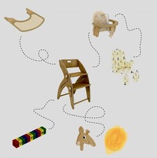 kinder hochstuhl holz