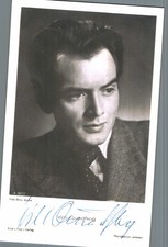 Will Quadflieg    ** Original Unterschrift auf Ross Karte  - N 380 d