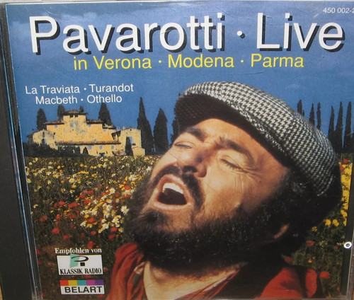 Luciano pavarotti live in - luciano,