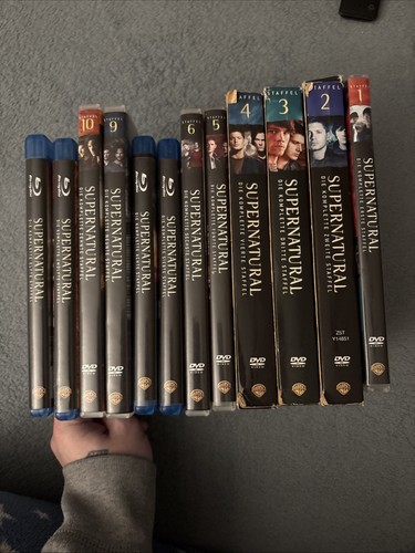 Supernatural dvd blu ray - supernatural,