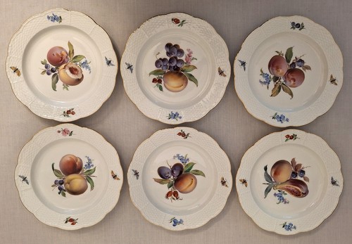 18261 meissen 6 teller - meissen,