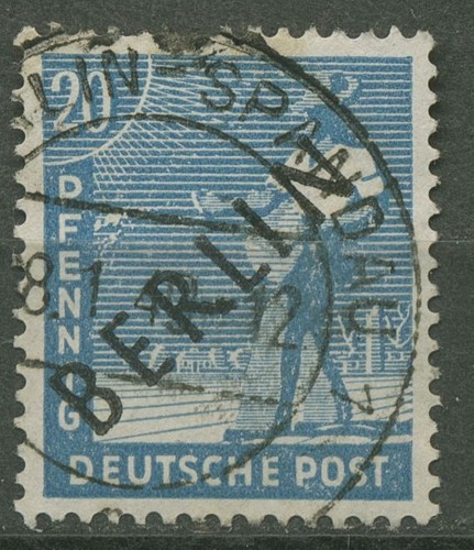 Berlin 1948 schwarzaufdruck - schwarzaufdruck, 8