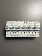 6x Hager FI/LS-Schalter ADS916D 1-polig +N 6kA B-16A 30mA Typ A QC