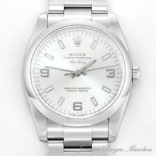 Rolex Airking 34 mm Medium 114200 2010 Edelstahl Automatik Stahl
