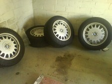 Original BMW E38 Alufelgen Styling 6 mit Deckeln 7,5 J X 16  5 X 120