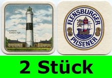 2 Bierdeckel Flensburger