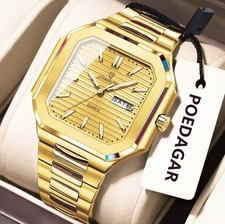 Herren Armbanduhr Edelstahl