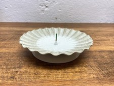 Kerzenständer für Kommunion Taufe, weiß Kerzenhalter, Metall