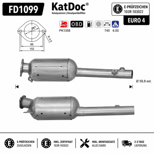 Dpf partikelfilter renault - ✅,