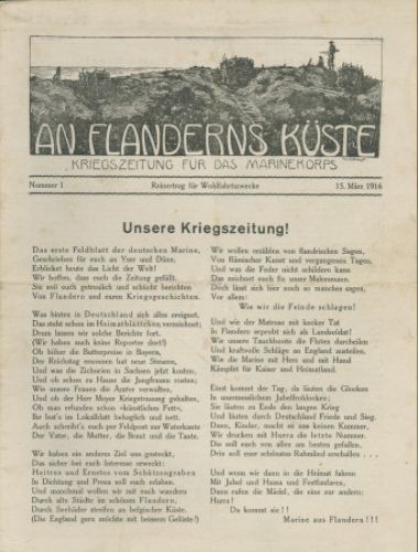 Kriegszeitung für das