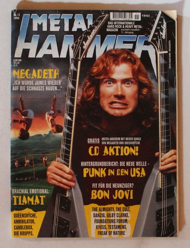 German metal hammer - hammer, magazine