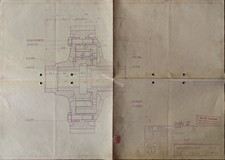 Orig. Technische Zeichnung ZF A12 SperrDifferential z.B Fendt Traktor tractor 46