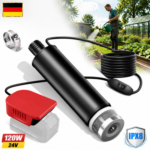 Tragbare tauchpumpe für - tragbare,