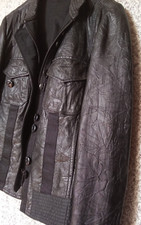 Rena Marx Lederjacke/ schwarz in Gr.36 **SCHNÄPPCHEN**