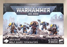 Warhammer 40000 Space Wolves Wolf Guard Terminators Einzelmodelle