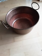 Kupferkessel Kupfertopf 35 cm Durchmesser Alt massiv