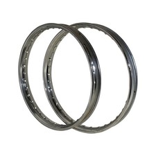 Felgen Satz Set Chrom 1,4 x 17