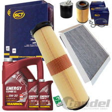INSPEKTIONS SATZ PAKET+7L MOTORÖL für MERCEDES E KLASSE W211 S211 200 220 CDI