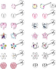 12/14Paar Kinder Ohrringe