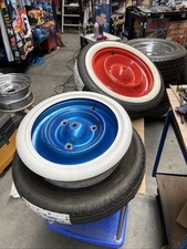 Oldtimer Ente, Citroen CV, Felgen Mit Reifen, Neu!, Weißwand Ringen