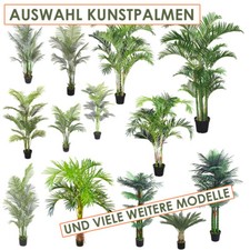Kunstpflanze Kunstpalme Palme Palmenbaum Auswahl  Künstliche Pflanze Decovego