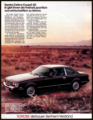 Toyota celica coupe - toyota, originale