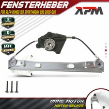 Fensterheber Hinten Rechts für Alfa Romeo 159 939 2005-2011 4/5-Türer