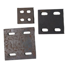 Langlochplatte Kopfplatte