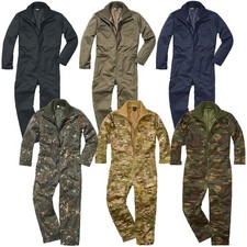 Brandit Panzerkombi Overall mit Futter Einsatzkombi Fliegerkombi Army Tank Suit