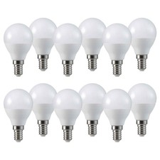 12 x LED Leuchtmittel Tropfen 3,4W = 25W E14 matt 250lm Kugeln warmweiß 2700K