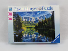 Puzzle Eibsee und Zugspitze