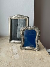 Set Bilderrahmen Antik Silber