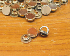 S.T. Dupont Bügelschraube Bodenschraube Linie 1 Klein Silber lighter briquet