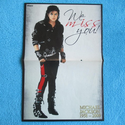 Michael jackson poster bravo - jackson,