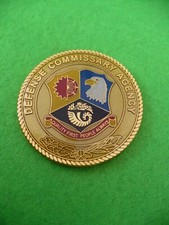 US Army  Defense Commissary Agency Fort Lee Virginia Challenge Coin