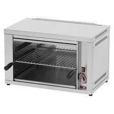 Gastro Salamander Grill Ofen 600x370x380mm Edelstahl 2,2 kW 30-90°C