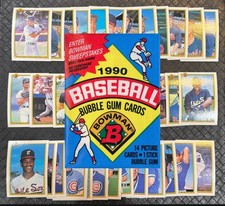 1990 BOWMAN MLB BASEBALL Cards