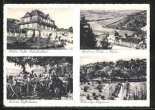 Bad Mergentheim, Hotel und Cafe Erlenbachtal, Ansichtskarte 