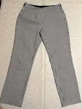 Zara  Damen Stretch Hose. Größe L Guter Zustand .Gebraucht .Gestreift 