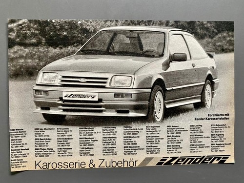 Zender ford sierra - zender, tuning