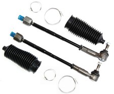 2x SPURSTANGE LENKMANSCHETTE AUDI A3 SEAT LEON SKODA VW BORA GOLF 4 IV VORNE