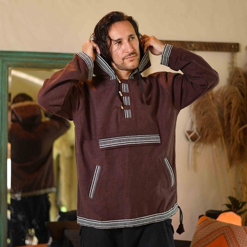 Baja hoodie vintage - vintage, pullover