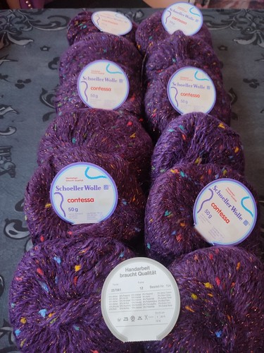 600 mohairwolle lila - g,