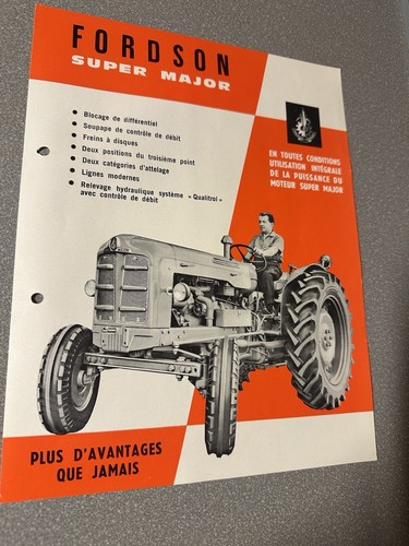 Prospekt ford fordson super - ford,