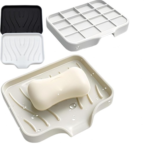 2pcs seifendose silikon - 2pcs,