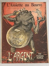 Francois Kupka L'Assiette au Beurre Nr.  41 1. 11. Janvier. 1 902  L'Argent